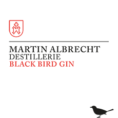 Etikett Black Bird Gin