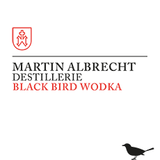 Etikett Black Bird Wodka